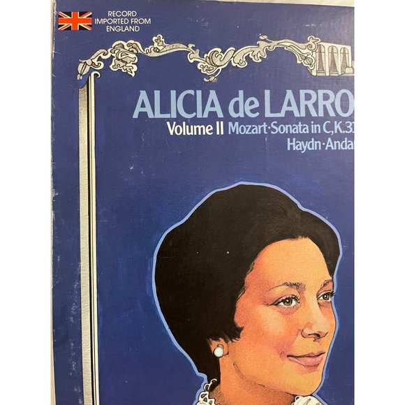 Vintage Classical Vinyl "Mostly Mozart" Alicia de Larocha Mozart Piano Concertos - Picture 12 of 13